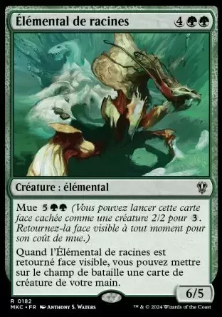 Meurtres au Manoir Karlov - Commander Decks - Élémental de racines
