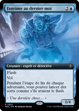 Meurtres au Manoir Karlov - Commander Decks - Fantôme au dernier mot