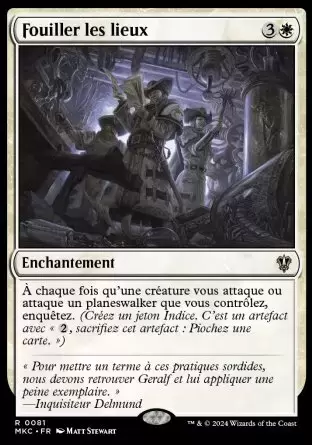Meurtres au Manoir Karlov - Commander Decks - Fouiller les lieux