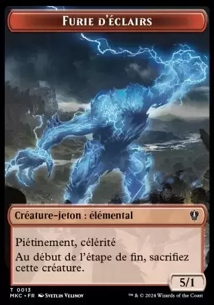 Meurtres au Manoir Karlov - Commander Decks - Furie d\'éclairs