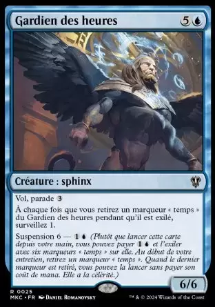 Meurtres au Manoir Karlov - Commander Decks - Gardien des heures