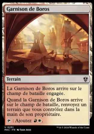 Meurtres au Manoir Karlov - Commander Decks - Garnison de Boros