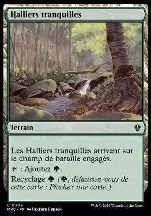 Meurtres au Manoir Karlov - Commander Decks - Halliers tranquilles