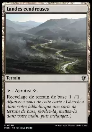 Meurtres au Manoir Karlov - Commander Decks - Landes cendreuses