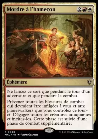 Meurtres au Manoir Karlov - Commander Decks - Mordre à l\'hameçon