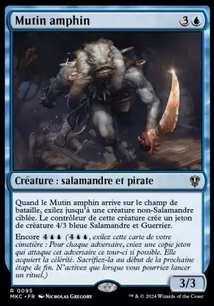 Meurtres au Manoir Karlov - Commander Decks - Mutin amphin