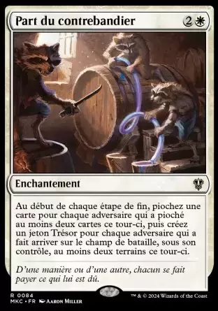 Meurtres au Manoir Karlov - Commander Decks - Part du contrebandier