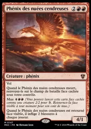 Meurtres au Manoir Karlov - Commander Decks - Phénix des nuées cendreuses