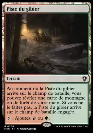 Meurtres au Manoir Karlov - Commander Decks - Piste du gibier