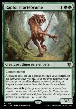 Meurtres au Manoir Karlov - Commander Decks - Raptor mortebrume