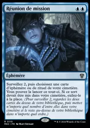 Meurtres au Manoir Karlov - Commander Decks - Réunion de mission