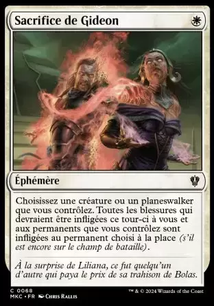 Meurtres au Manoir Karlov - Commander Decks - Sacrifice de Gideon