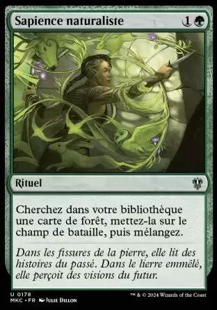 Meurtres au Manoir Karlov - Commander Decks - Sapience naturaliste