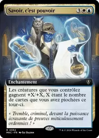 Meurtres au Manoir Karlov - Commander Decks - Savoir, c\'est pouvoir