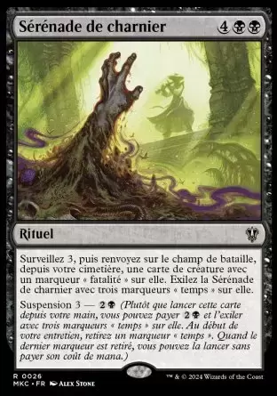 Meurtres au Manoir Karlov - Commander Decks - Sérénade de charnier