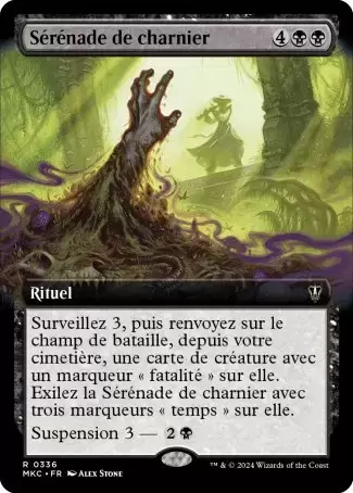 Meurtres au Manoir Karlov - Commander Decks - Sérénade de charnier