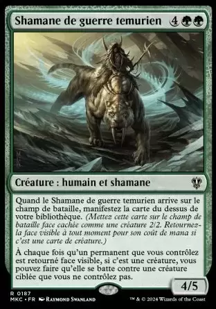 Meurtres au Manoir Karlov - Commander Decks - Shamane de guerre temurien