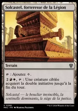 Meurtres au Manoir Karlov - Commander Decks - Solcastel, forteresse de la Légion