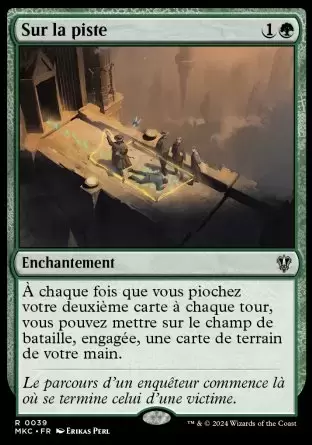 Meurtres au Manoir Karlov - Commander Decks - Sur la piste