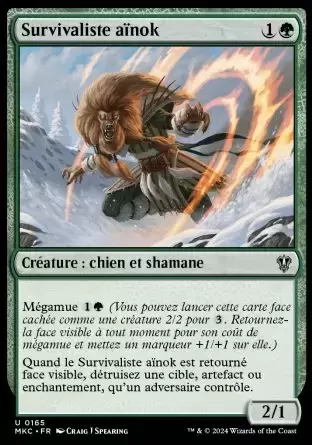 Meurtres au Manoir Karlov - Commander Decks - Survivaliste aïnok