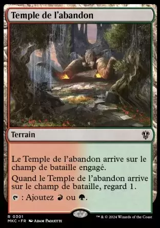 Meurtres au Manoir Karlov - Commander Decks - Temple de l\'abandon