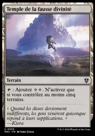Meurtres au Manoir Karlov - Commander Decks - Temple de la fausse divinité