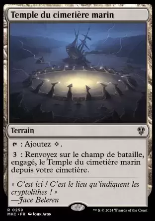 Meurtres au Manoir Karlov - Commander Decks - Temple du cimetière marin