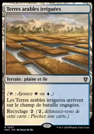 Meurtres au Manoir Karlov - Commander Decks - Terres arables irriguées