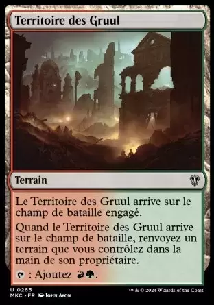 Meurtres au Manoir Karlov - Commander Decks - Territoire des Gruul