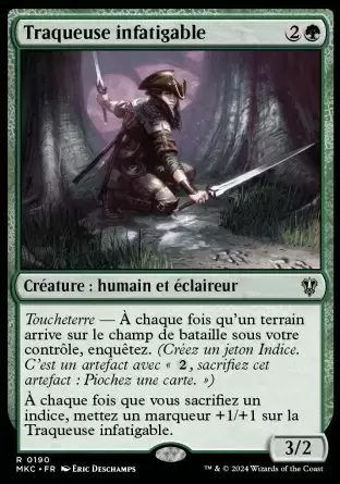Meurtres au Manoir Karlov - Commander Decks - Traqueuse infatigable