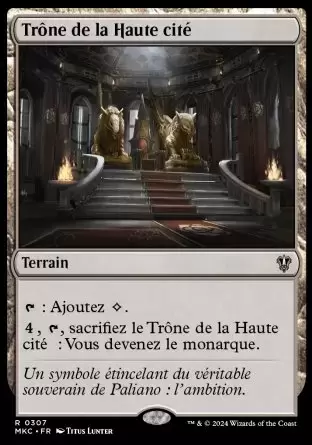Meurtres au Manoir Karlov - Commander Decks - Trône de la Cité Haute