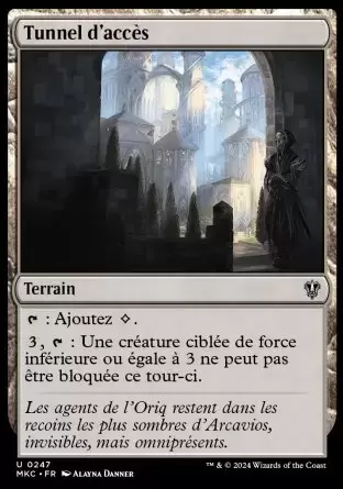 Meurtres au Manoir Karlov - Commander Decks - Tunnel d\'accès
