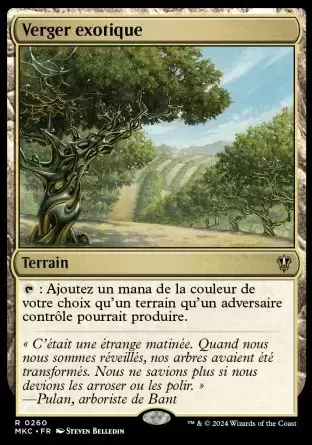 Meurtres au Manoir Karlov - Commander Decks - Verger exotique