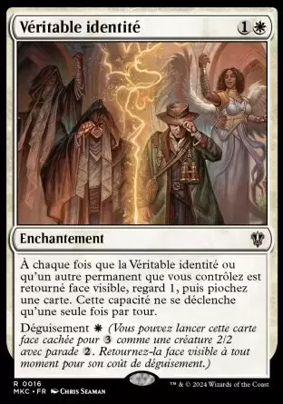 Meurtres au Manoir Karlov - Commander Decks - Véritable identité