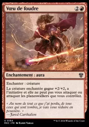 Meurtres au Manoir Karlov - Commander Decks - Voeu de foudre