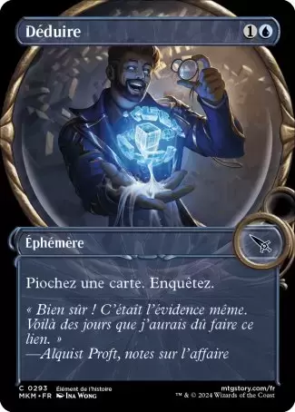 Meurtres au Manoir Karlov - Déduire