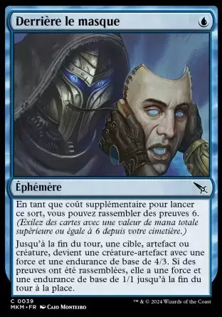 Meurtres au Manoir Karlov - Derrière le masque