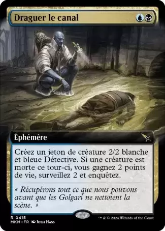 Meurtres au Manoir Karlov - Draguer le canal