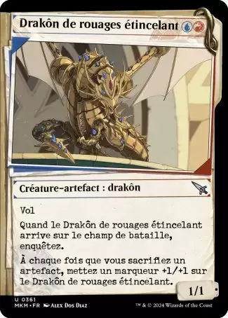 Meurtres au Manoir Karlov - Drakôn de rouages étincelant