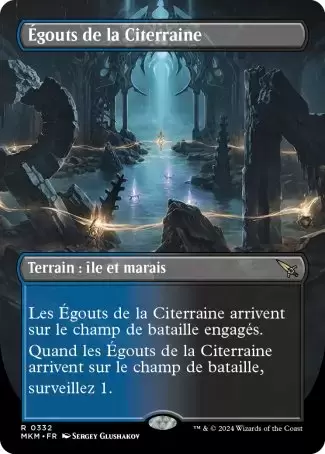 Meurtres au Manoir Karlov - Égouts de la Citerraine