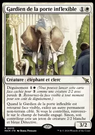 Meurtres au Manoir Karlov - Gardien de la porte inflexible
