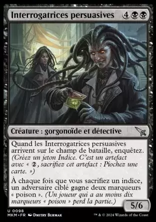 Meurtres au Manoir Karlov - Interrogatrices persuasives