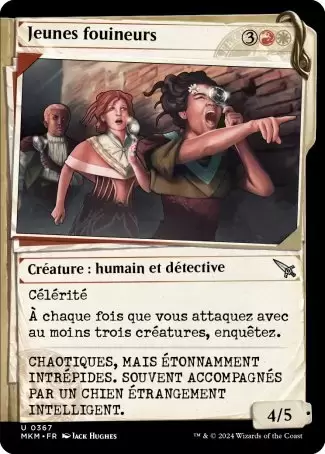 Meurtres au Manoir Karlov - Jeunes fouineurs