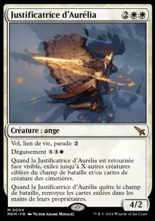 Meurtres au Manoir Karlov - Justificatrice d\'Aurélia