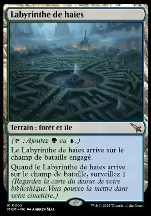 Meurtres au Manoir Karlov - Labyrinthe de haies