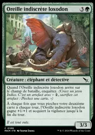 Meurtres au Manoir Karlov - Oreille indiscrète loxodon