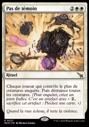 Meurtres au Manoir Karlov - Pas de témoin