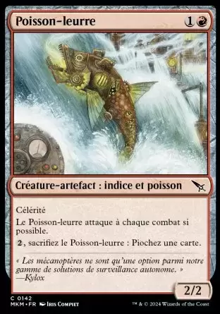 Meurtres au Manoir Karlov - Poisson-leurre