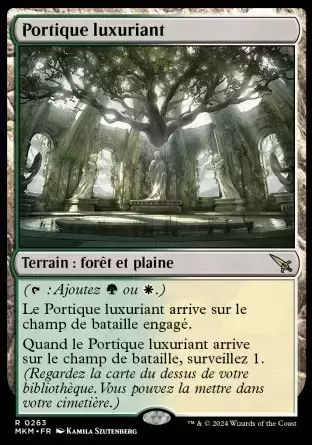 Meurtres au Manoir Karlov - Portique luxuriant