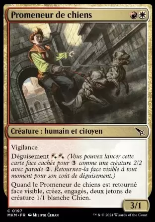 Meurtres au Manoir Karlov - Promeneur de chiens